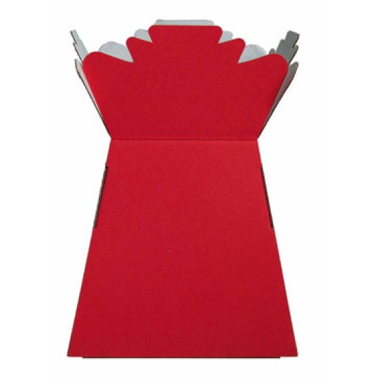 Transporter Vase Gloss Red Florists Supplies